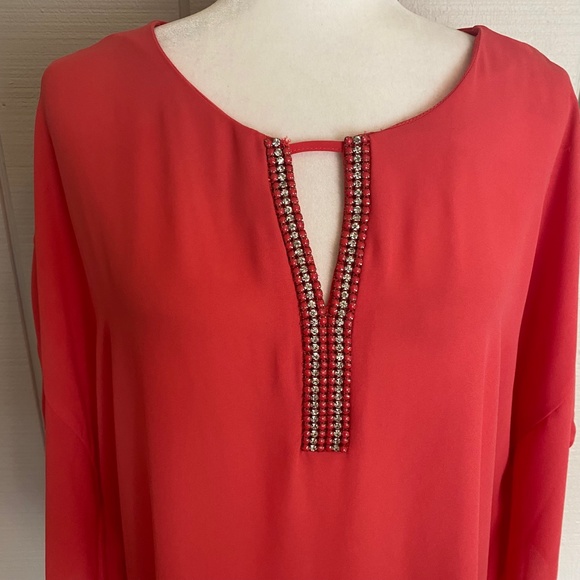 WALLIS Pink Rhinestone Blouse - Picture 3 of 6